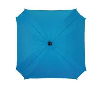 Parasolka do wózka kwadratowa Skyline z filtrem UV 70 cm niebieska