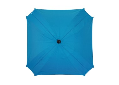 Parasolka do wózka kwadratowa Skyline z filtrem UV 70 cm niebieska