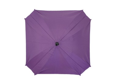 Parasolka do wózka  kwadratowa Skyline z filtrem UV 70 cm fioletowa